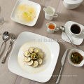 party square plates,square plates for wedding,square porcelain dinnerware